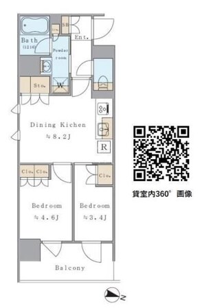 Brillia ist 両国の物件間取画像